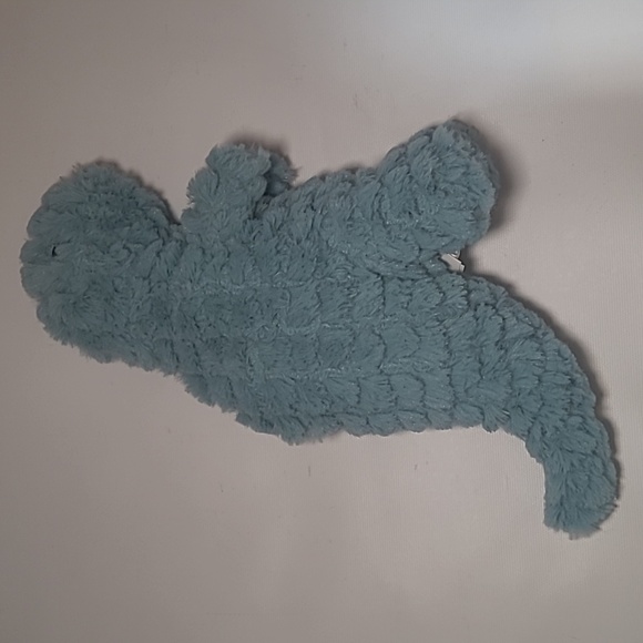 Manhattan Toy Co. 2016 Dinosaur T-Rex Aqua Blue Soft 12" Plush Stuffed Animal - Picture 6 of 10